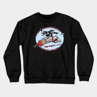 VF-154 Black Knights Nose Art Variation Crewneck Sweatshirt